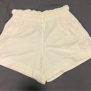 All in Motion Cream High Waist Shorts